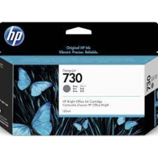 HP 730 (P2V66A) Original High Yield DesignJet GREY Ink Cartridge (130 Ml.)